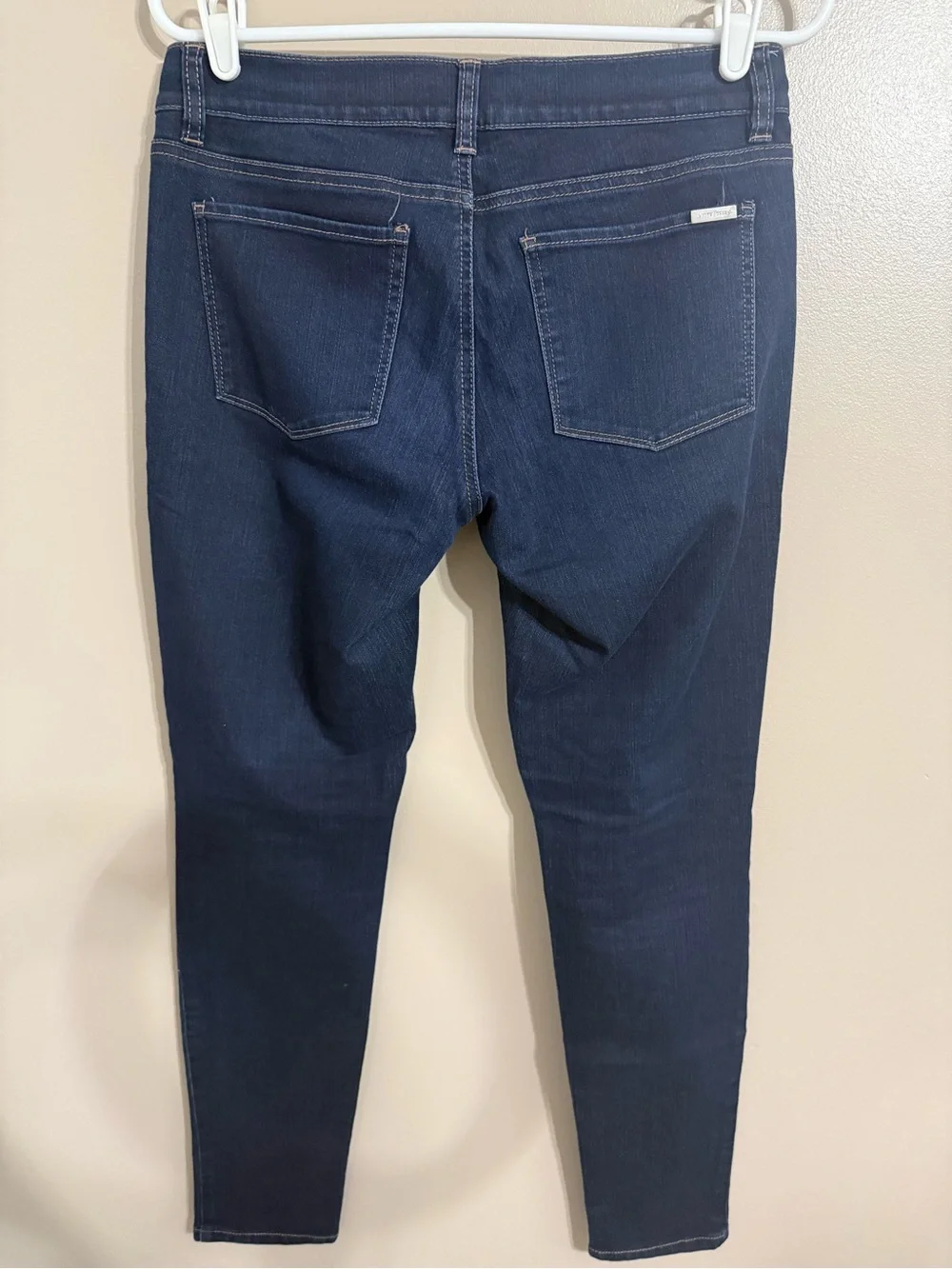 White House Black Market Dark Wash Skinny Jeans Jeggings Quiet Luxury Women's S